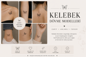 Kelebek dövme modelleri, kadın kelebek dövmeleri, minimal kelebek dövmesi, ince çizgi kelebek dövme tasarımları, anlamlı kadın dövmeleri, Ankara dövme stüdyosu